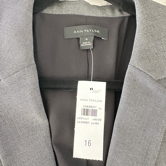 Ann Taylor Gray Blazer for Women